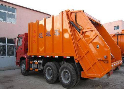 HOWO 22m³ Rear-Loading Compressed Refuse Truck
